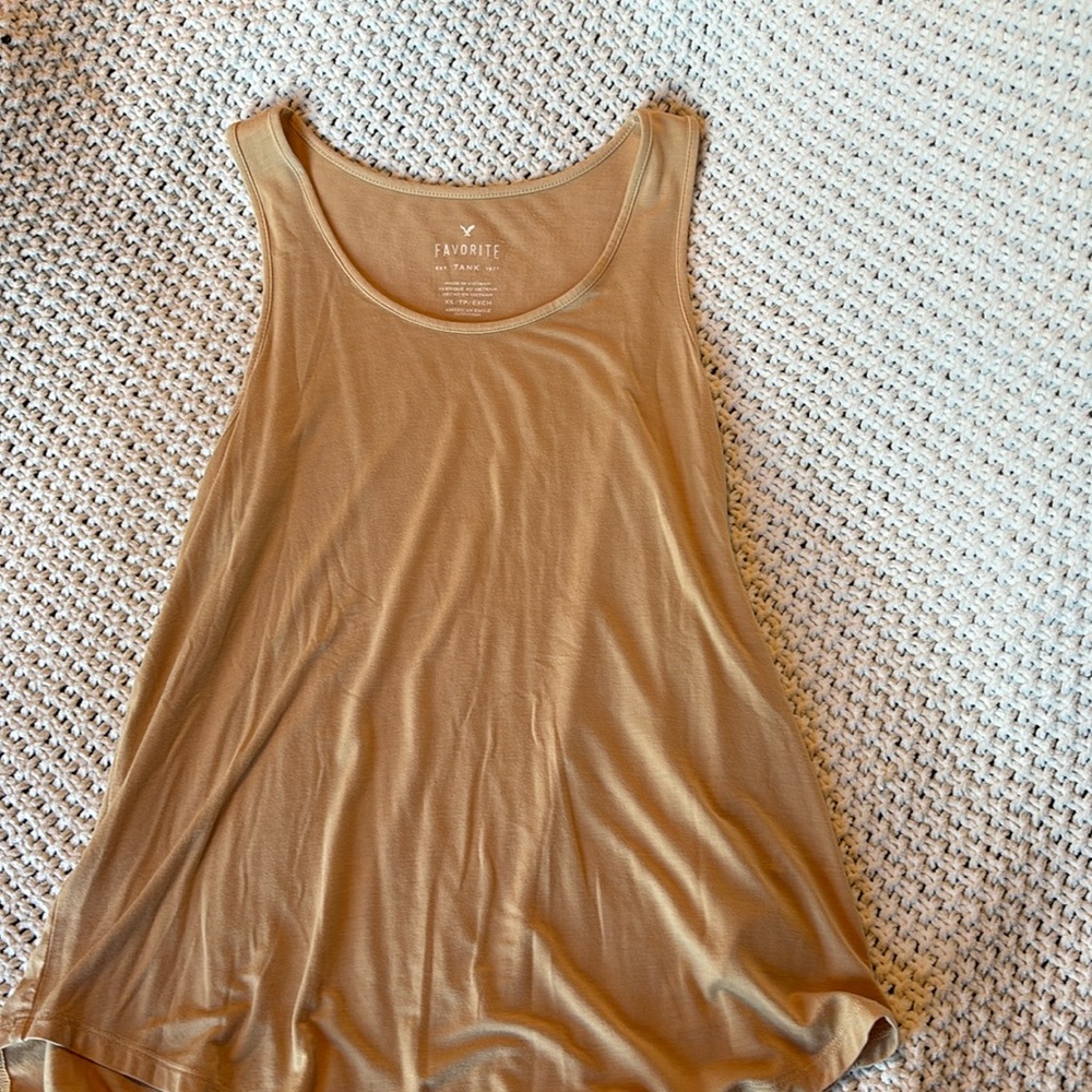 Long, flowy Americal Eagle womens tank